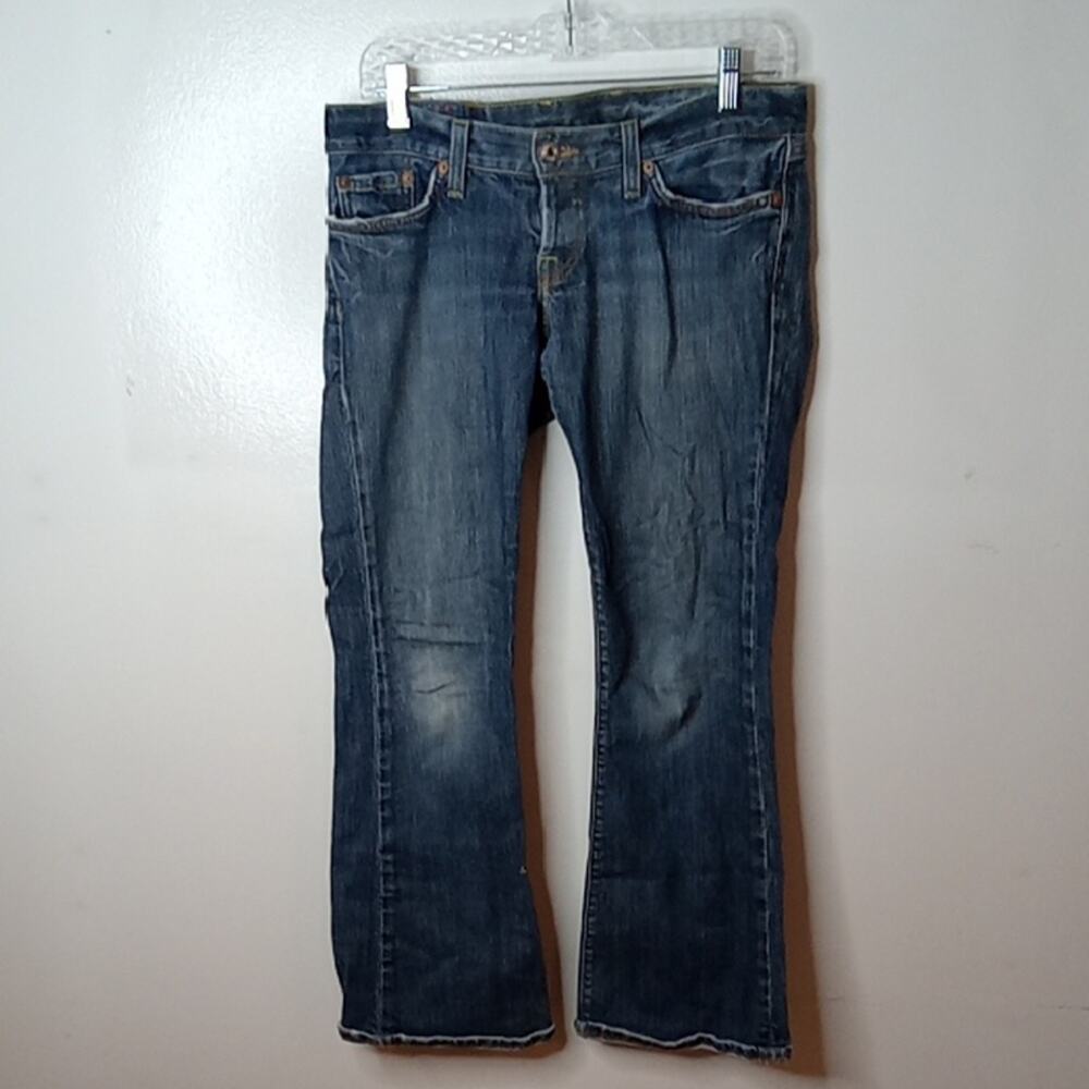 Lucky Brand Women's Size 6/28 Classic Blue Short Inseam Bootcut Jeans